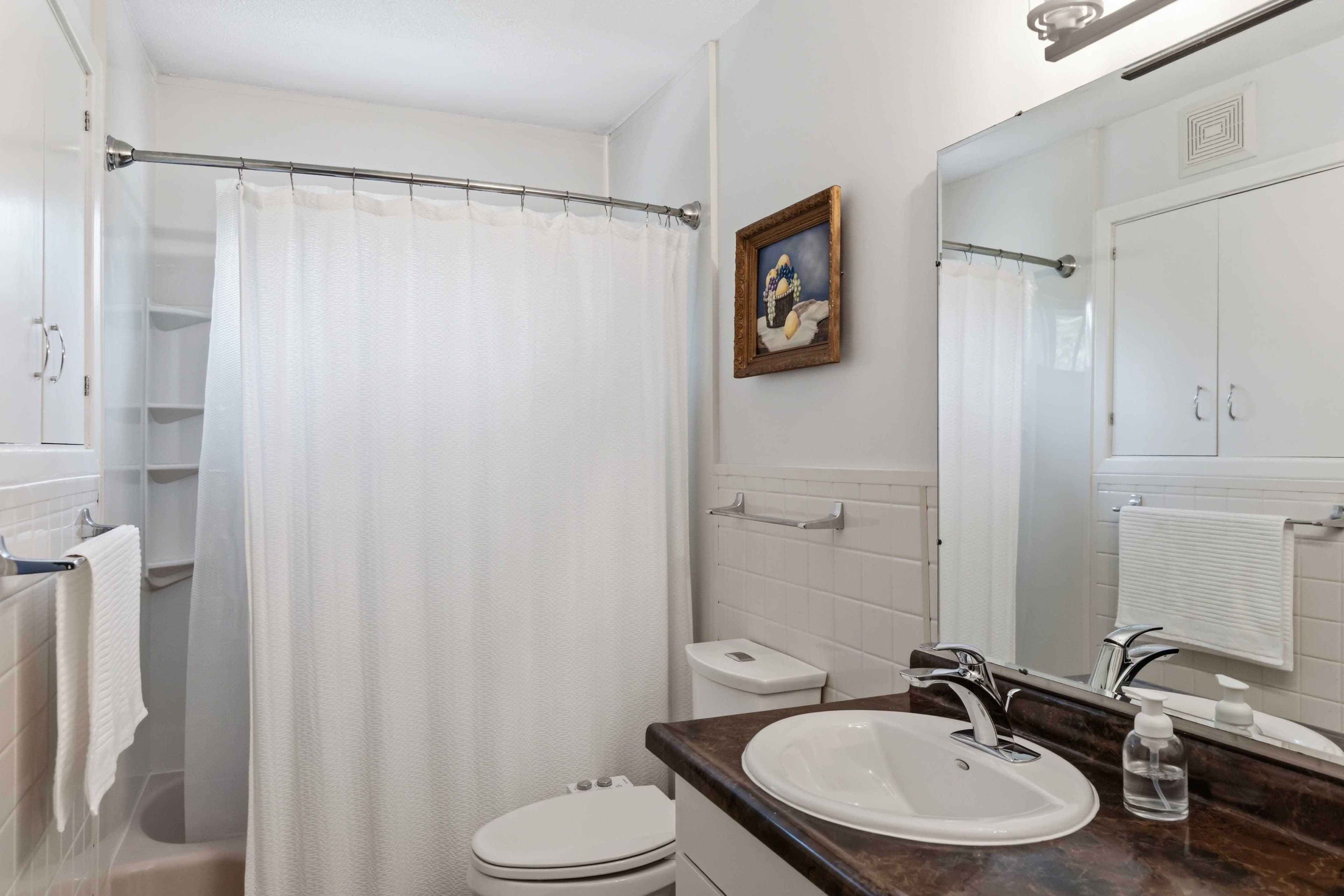 Main floor full bathroom